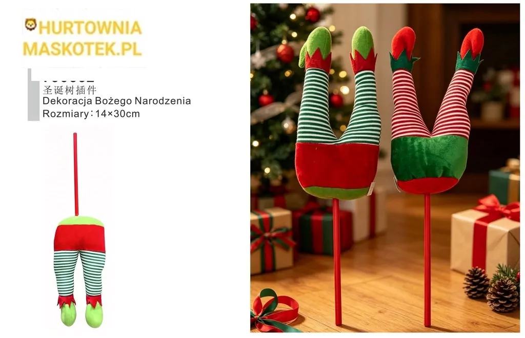 pikery i gałązki choinkowe